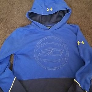 Under Armour - Youth Large - Blue Hoodie